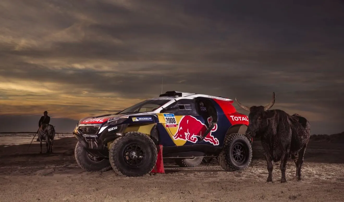 Así se ve el Peugeot 2008 DKR para el Dakar 2015