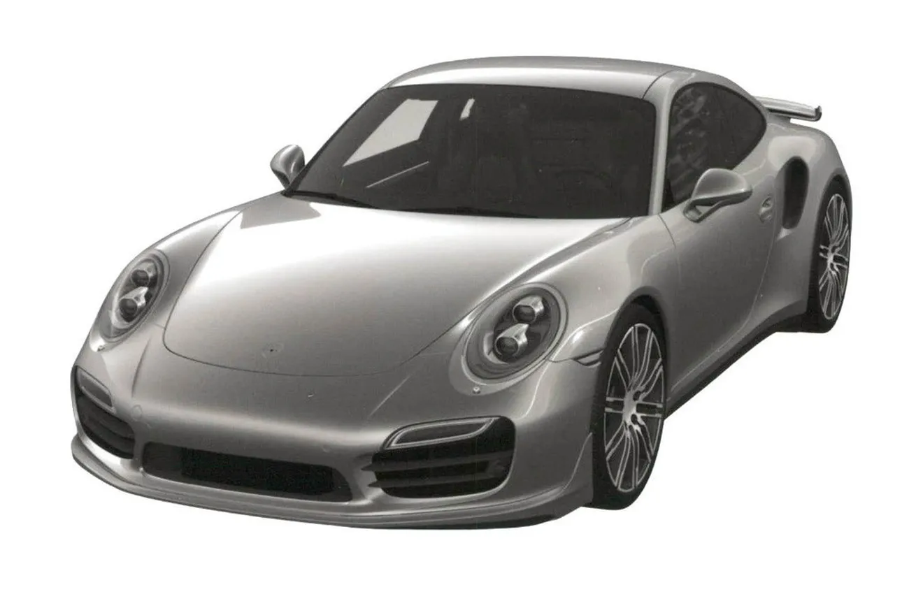 Porsche 911 Turbo 2016 filtrado por la oficina de patentes