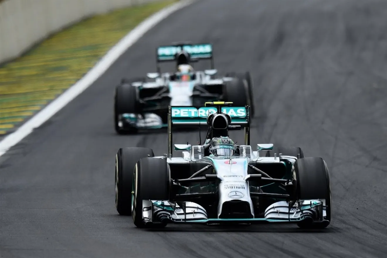 Rosberg resiste a Hamilton y ambos se citan para Abu Dabi