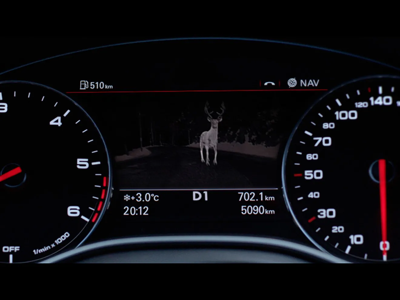 Audi nos felicita la navidad con su tecnología y un poquito de magia