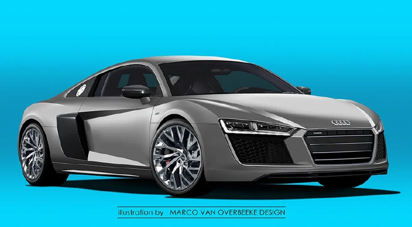Audi R8 2015, así podría ser la nueva generación del radical alemán
