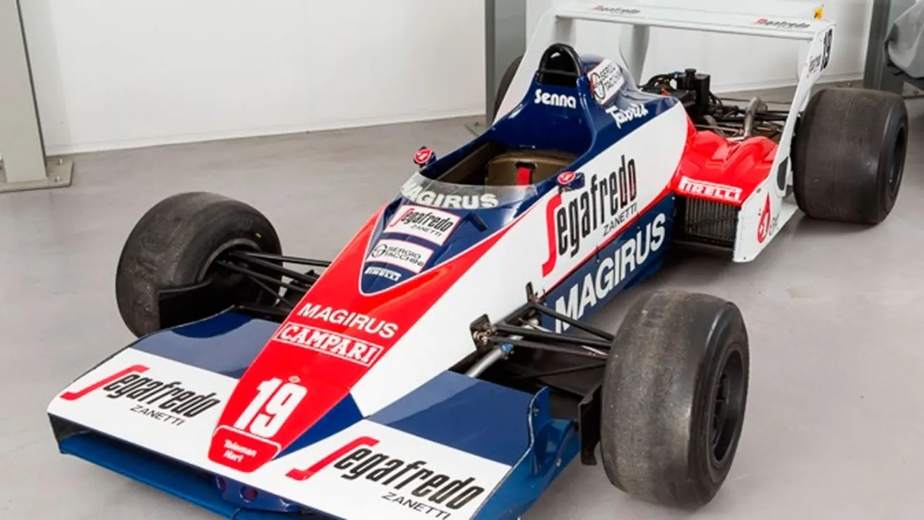 El primer coche de F1 de Ayrton Senna, a la venta en el Reino Unido