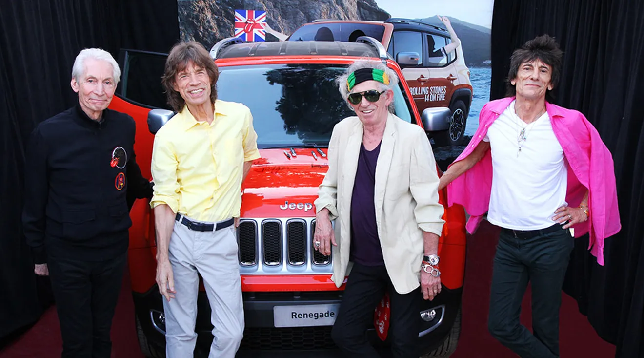¿Cuánto pagarías por un Jeep Renegade firmado por los Rolling Stones?
