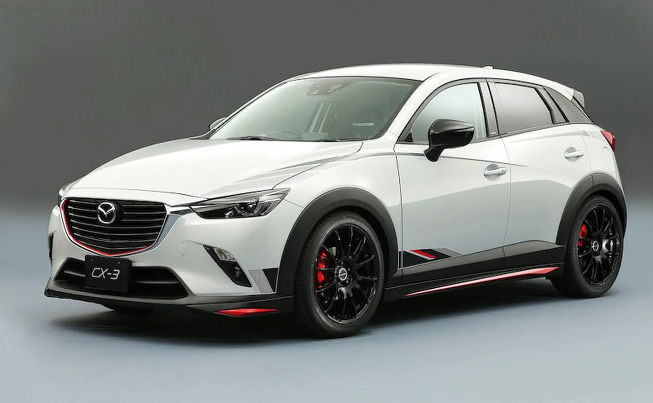 Mazda presentará un poco de "tuning" para sus nuevos modelos en Tokio Auto Salon 2015