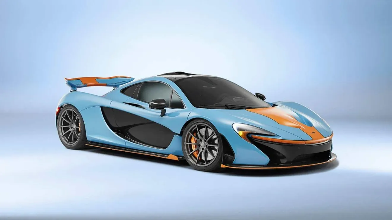 McLaren P1: MSO rinde tributo a los clásicos colores de Gulf