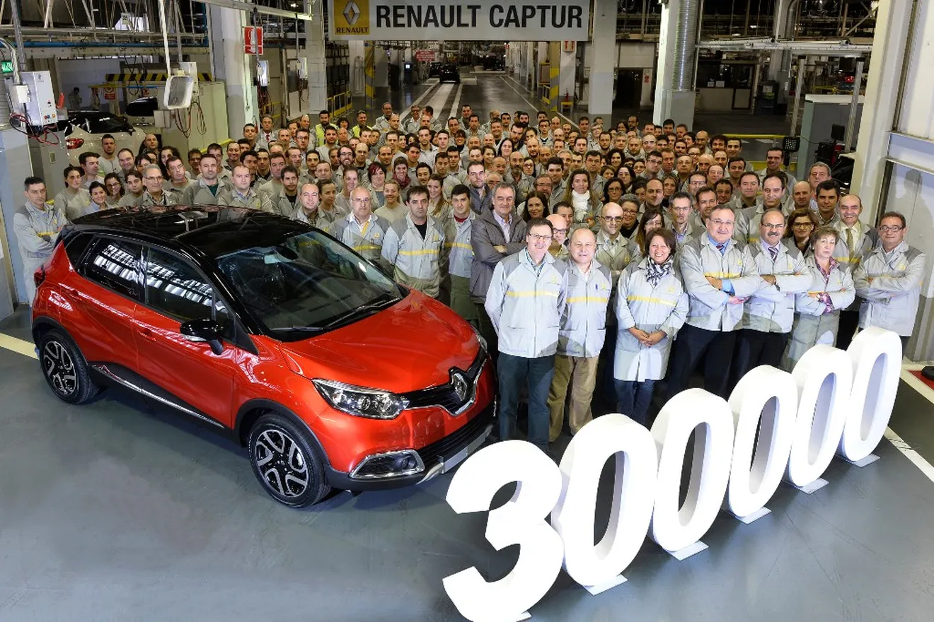 El Renault Captur número 300.000 es fabricado en Valladolid
