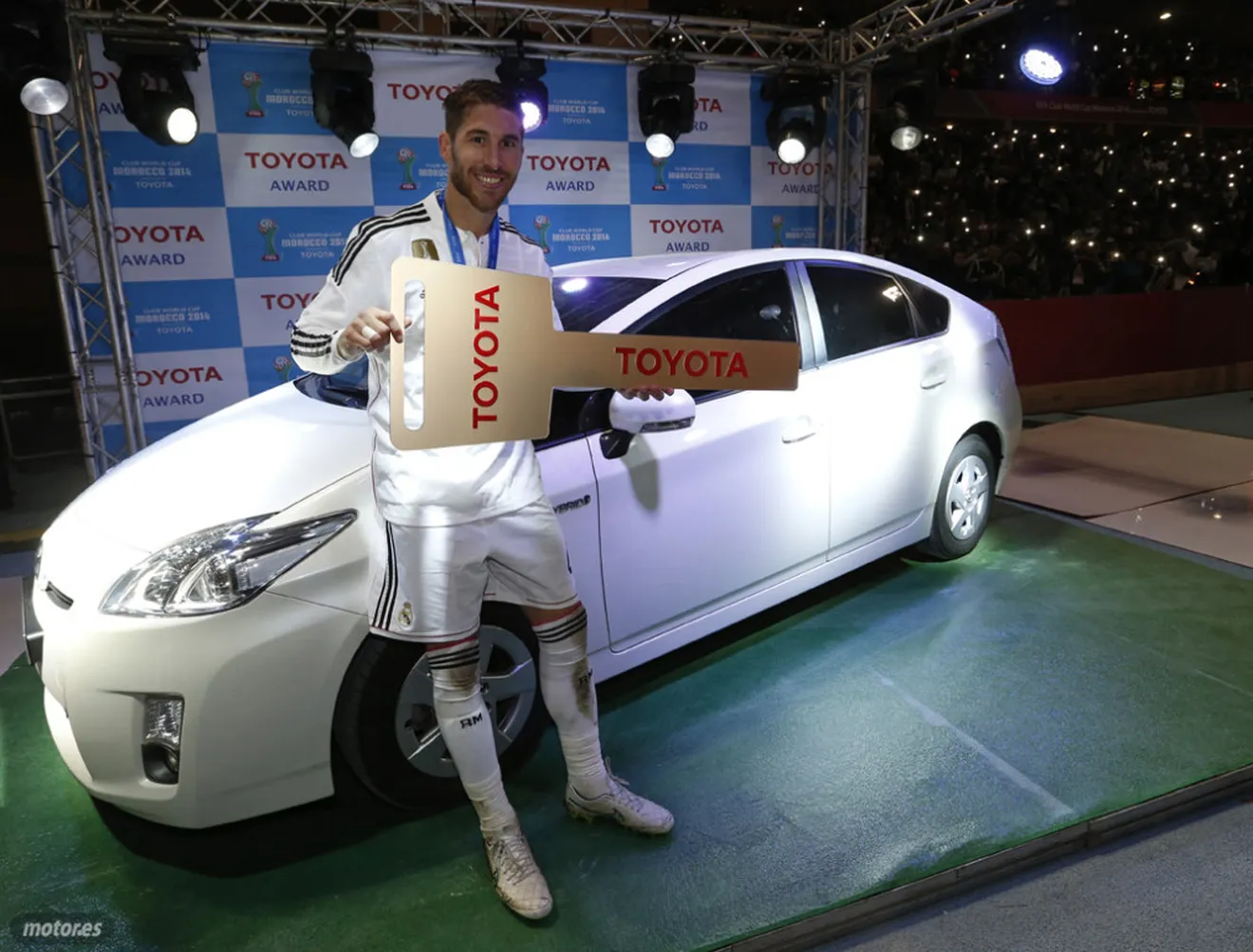 Sergio Ramos ya tiene un Toyota Prius