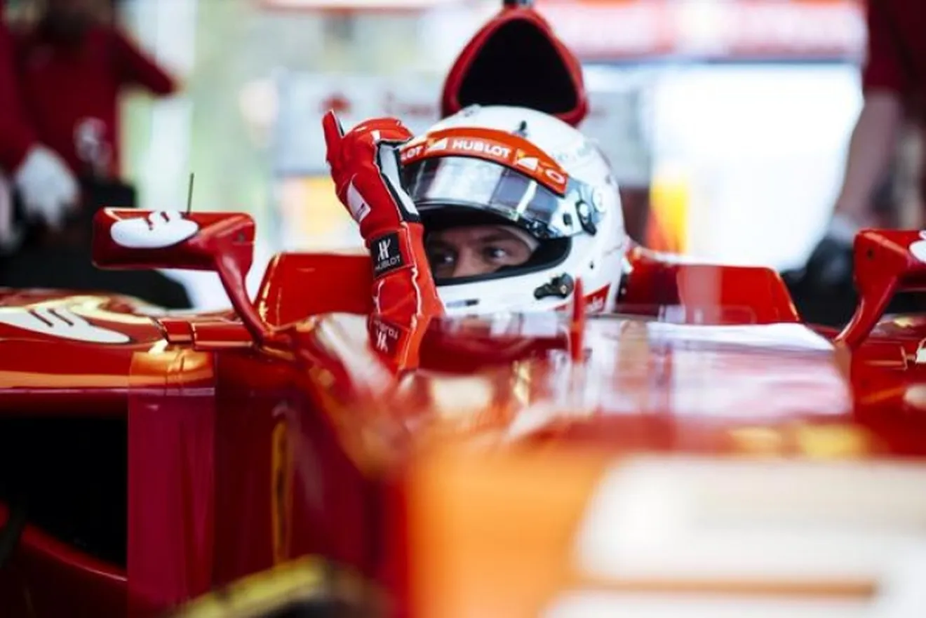 Las primeras sensaciones de Vettel tras estrenarse al volante del Ferrari F2012