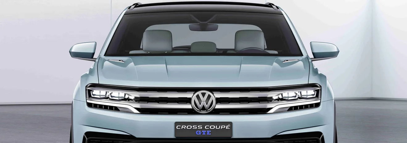 Volkswagen Cross Coupé GTE Concept, un SUV híbrido para los Estados Unidos