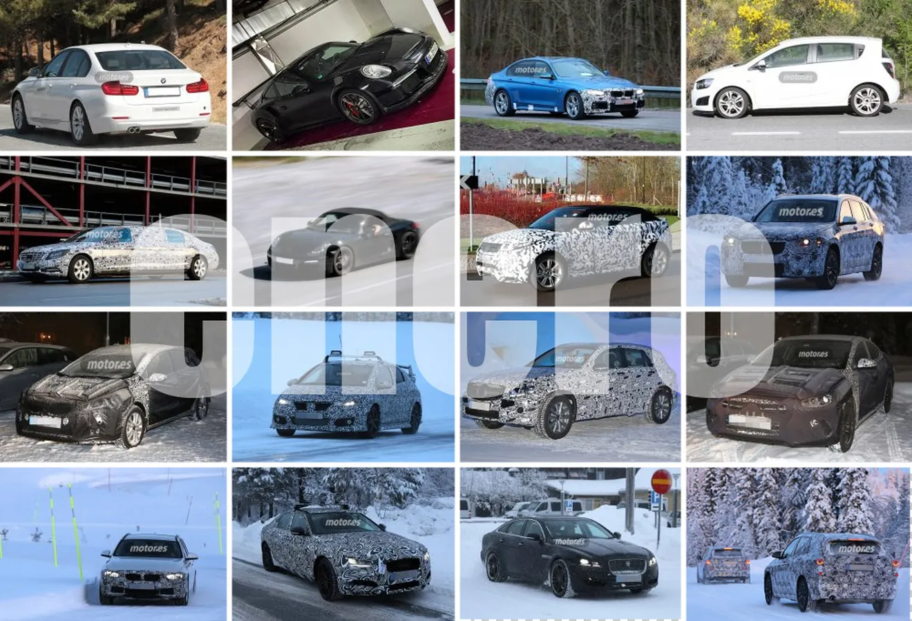 Lamborghini Aventador SV, Opel Corsa 2020, Audi A4 2016, Evoque Cabrio, BMW M2: Fotos espía Enero 2015
