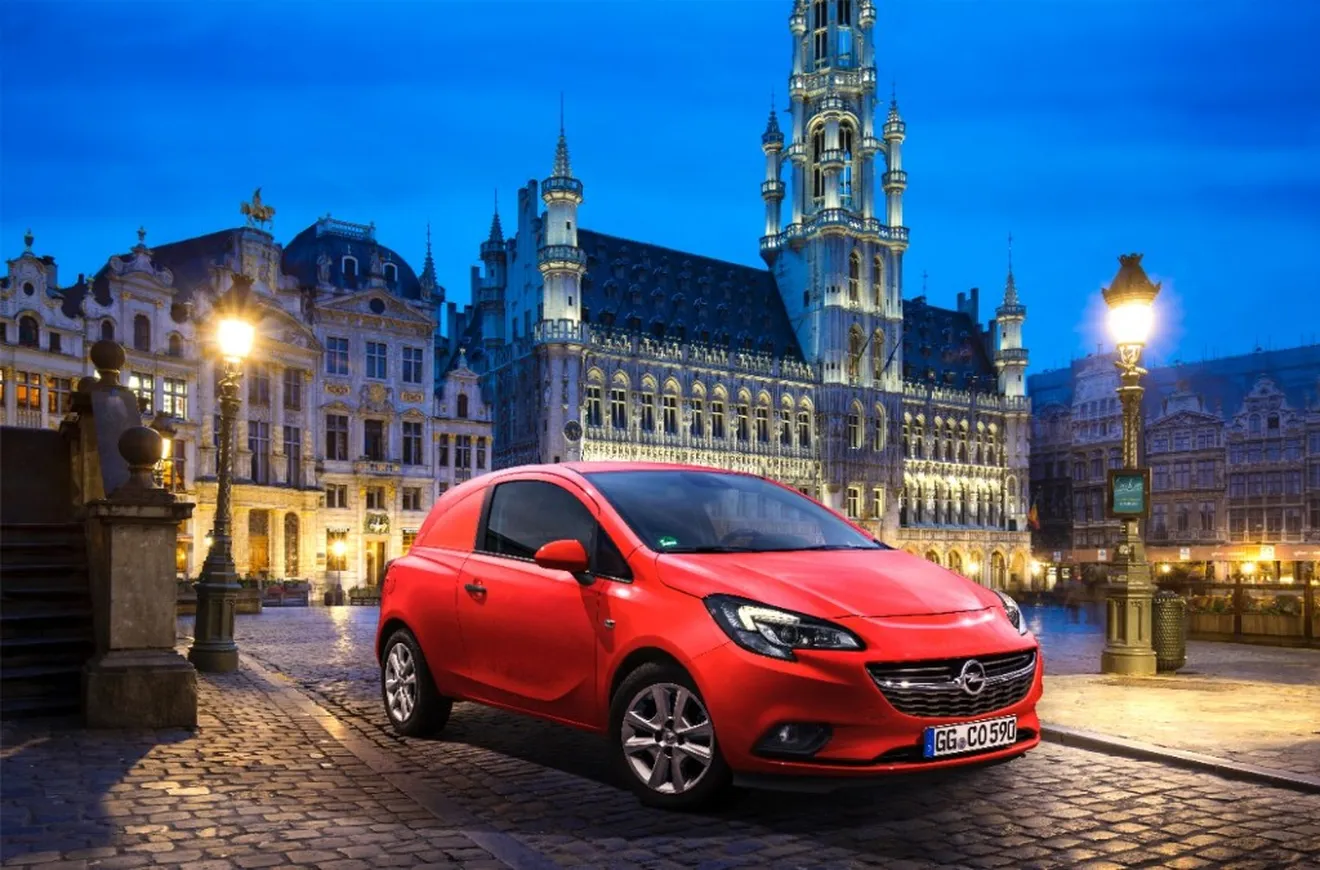 Opel Corsavan 2015, también en formato de pequeño vehículo comercial