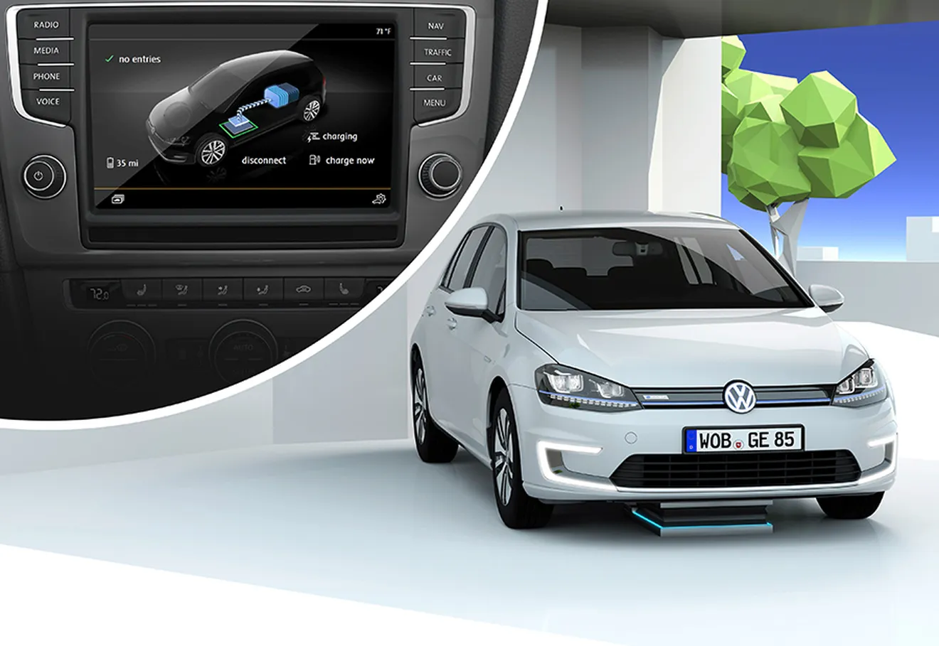 Volkswagen Intelligent Charge, la carga por inducción de Volkswagen