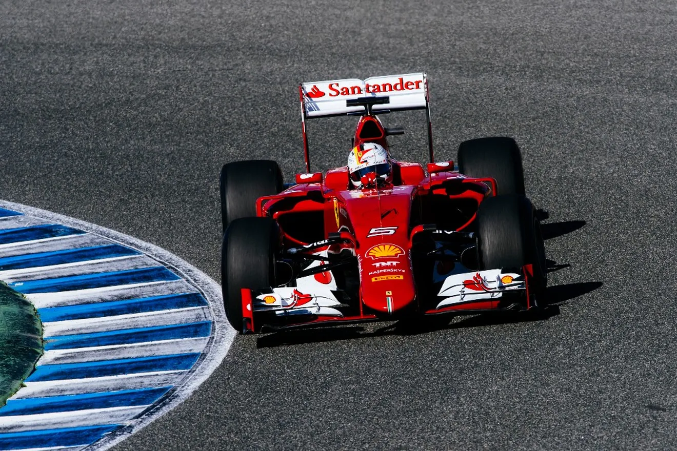 Buenas sensaciones de Vettel en su debut con Ferrari