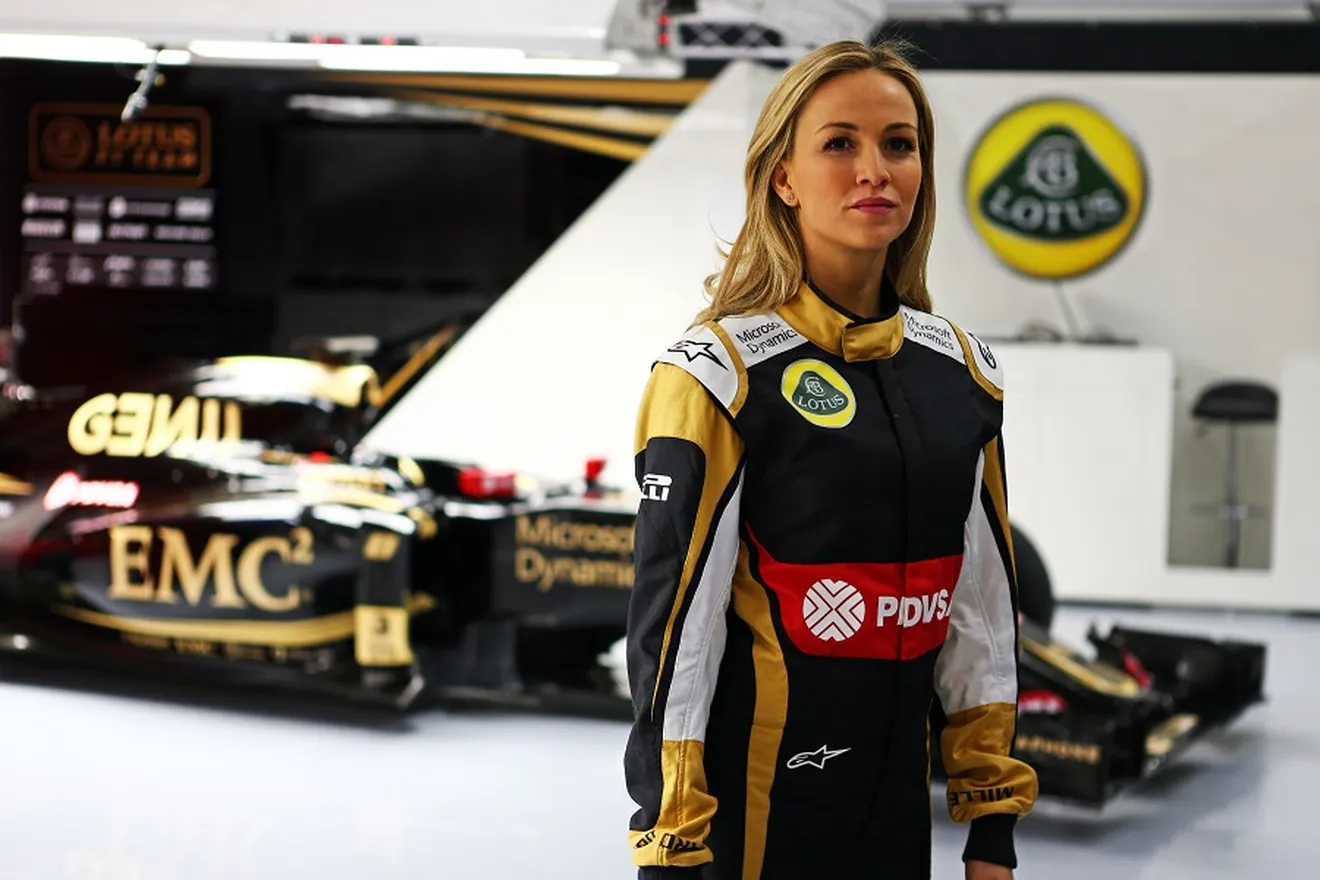 Carmen Jordà, nueva piloto de desarrollo de Lotus F1 Team