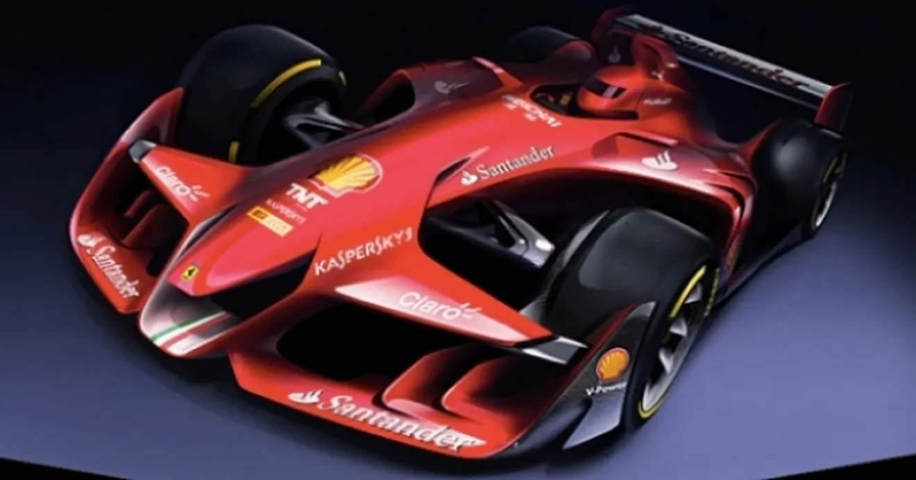 F1 Concept: así sería el Ferrari soñado en Maranello