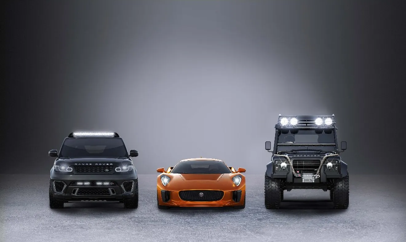 Así son los Jaguar y Land Rover de 'Spectre', la nueva película de James Bond