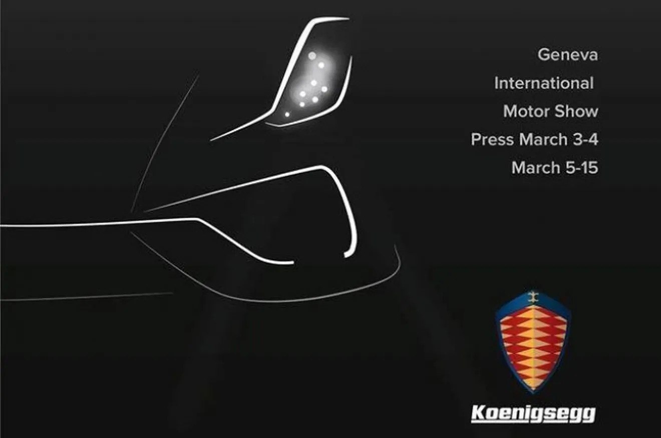 Koenigsegg anticipa el frontal del Regera
