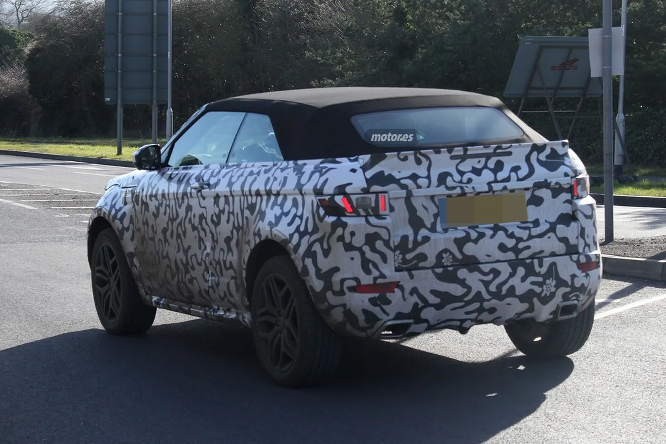 Range Rover Evoque Cabrio 2016, cazado de nuevo