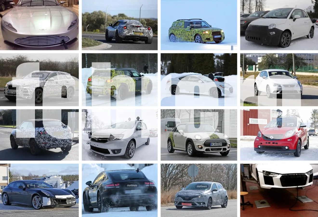  Jaguar F-Pace, Renault Megane 2016, Ferrari FF, Range Rover hybrid: Fotos espía Febrero 2015
