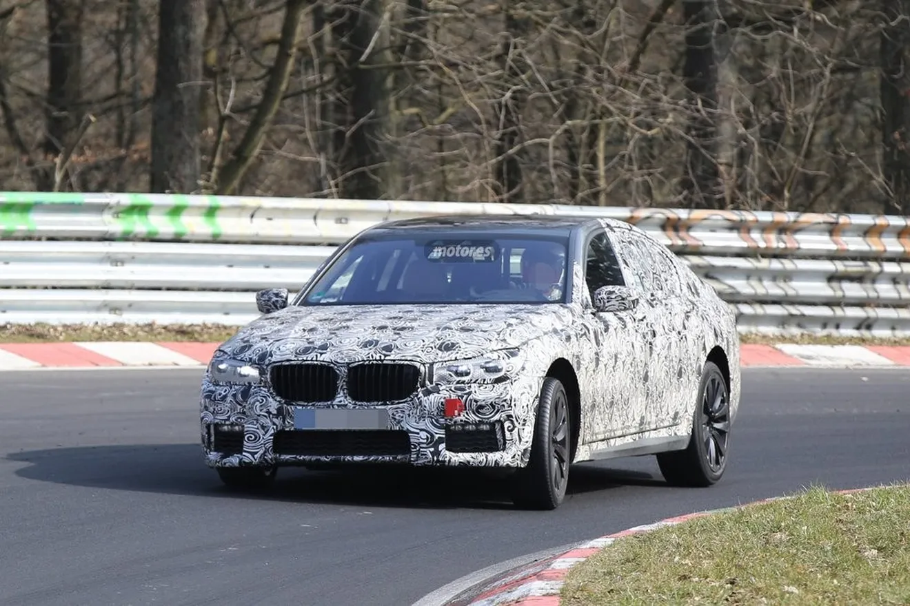 BMW Serie 7 2016, su pack M Sport está de pruebas en Nürburgring
