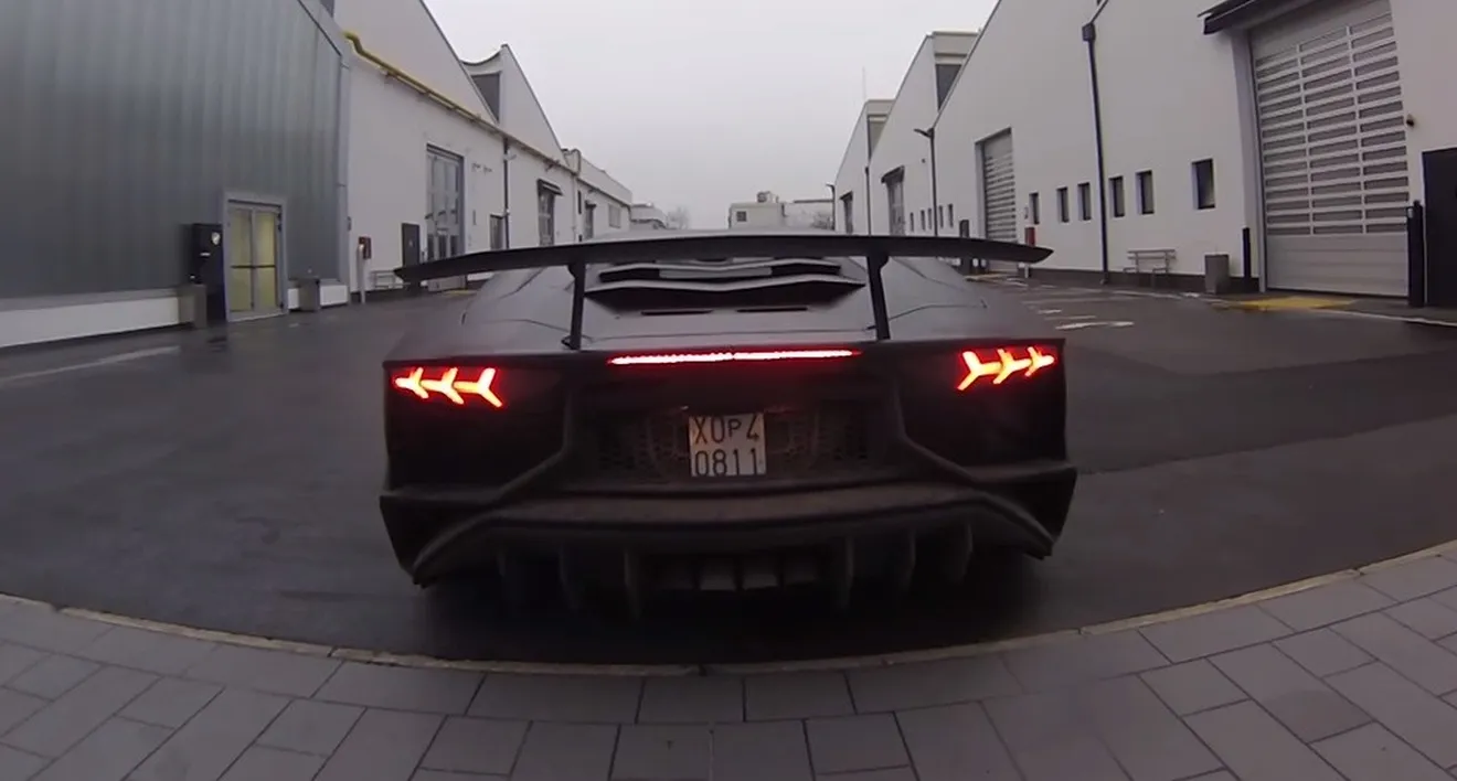Así suena el Lamborghini Aventador SV en vivo