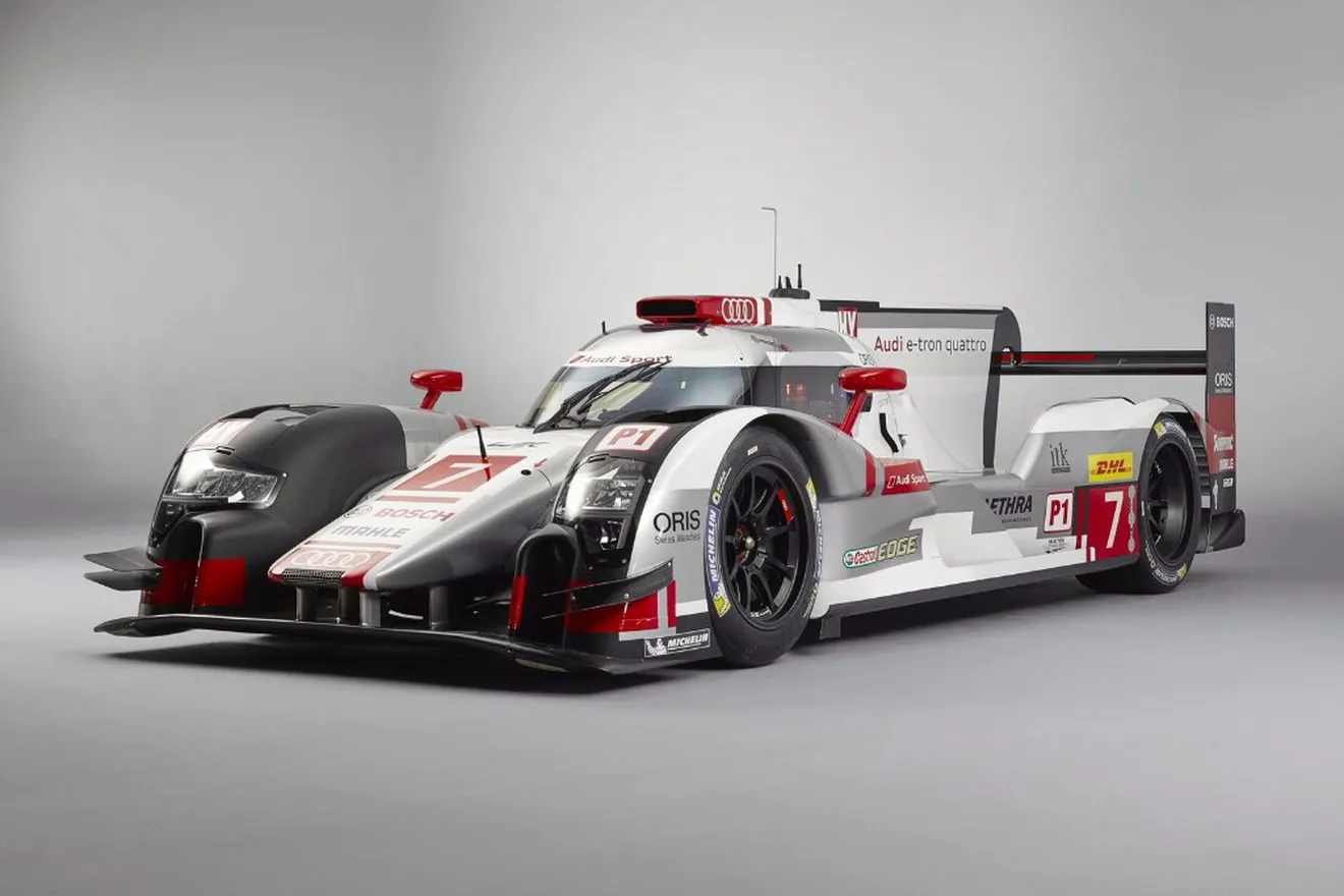 Le Mans 2015: el Audi R18 e-tron quattro nos presenta sus novedades
