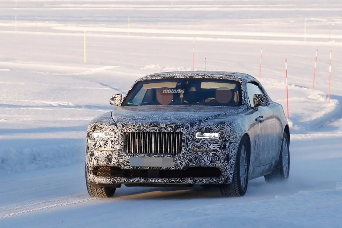 Rolls-Royce Wraith Drophead Coupe, nuevas fotos espía del descapotable de lujo