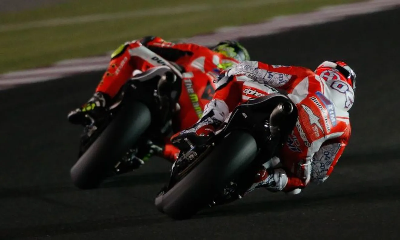 Las Ducati dominan el inicio de los entrenamientos en Qatar