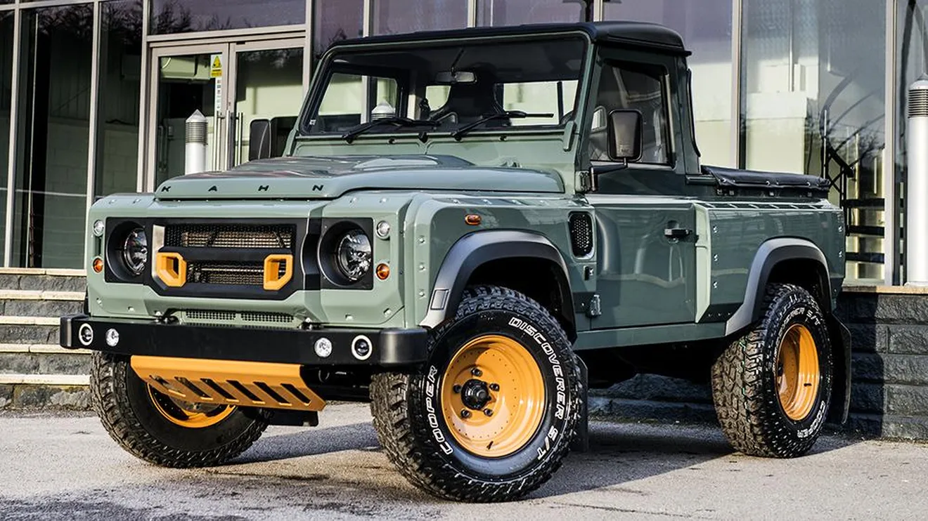 Kahn Design se atreve con el Land Rover Defender Pick-Up