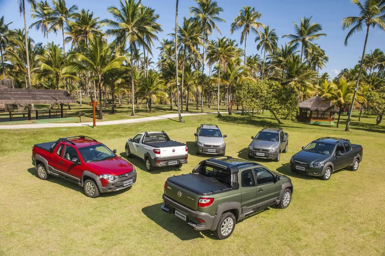 Brasil - Febrero 2015: El Fiat Strada consigue un mes brillante