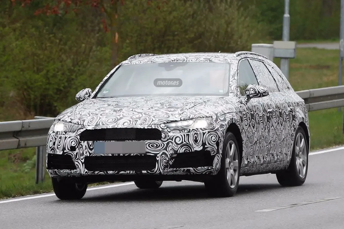 Audi A4 Avant 2016, primeras fotos espía del familiar