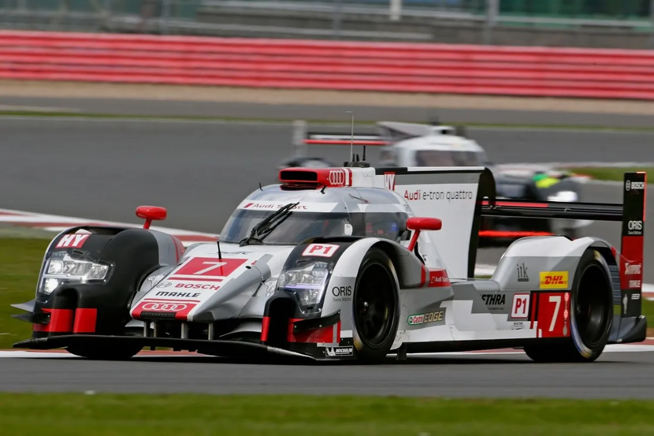 Audi gana unas 6 horas de Silverstone de infarto