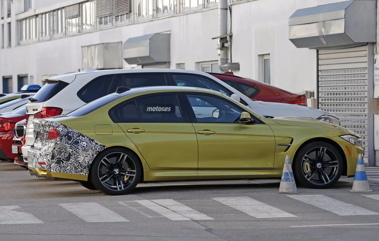 BMW M3 2016, primeras fotos del facelift