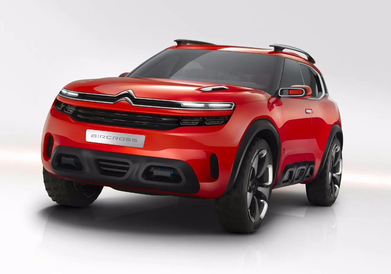 Citroën Aircross Concept: el espíritu del C4 Cactus en un 'crossover' de futuro