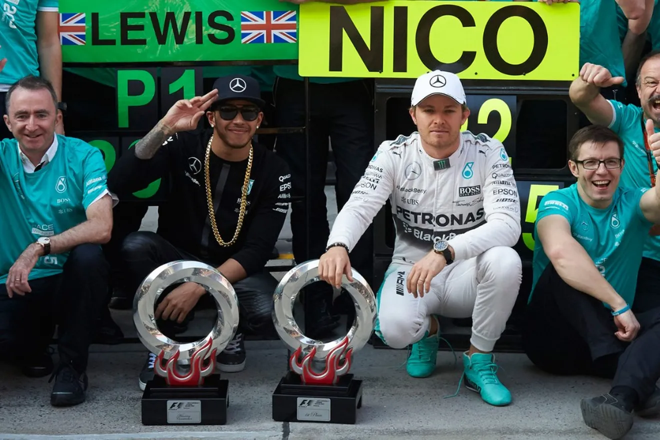 Hamilton: "Mentalmente soy más fuerte que Rosberg este año"