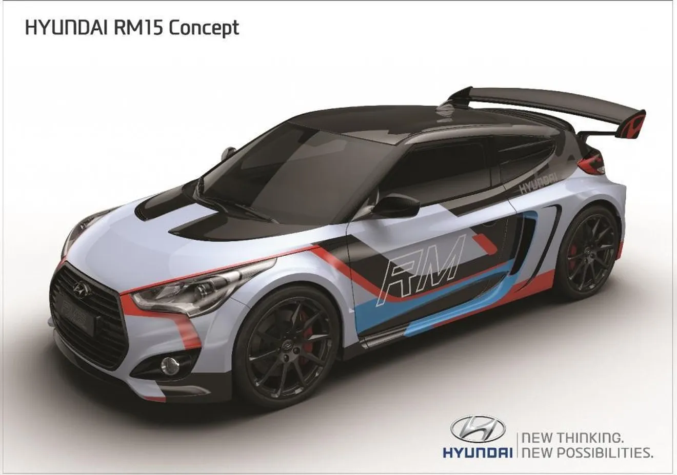Hyundai RM15 Concept, el Veloster con motor central se presenta en Seúl (con video)