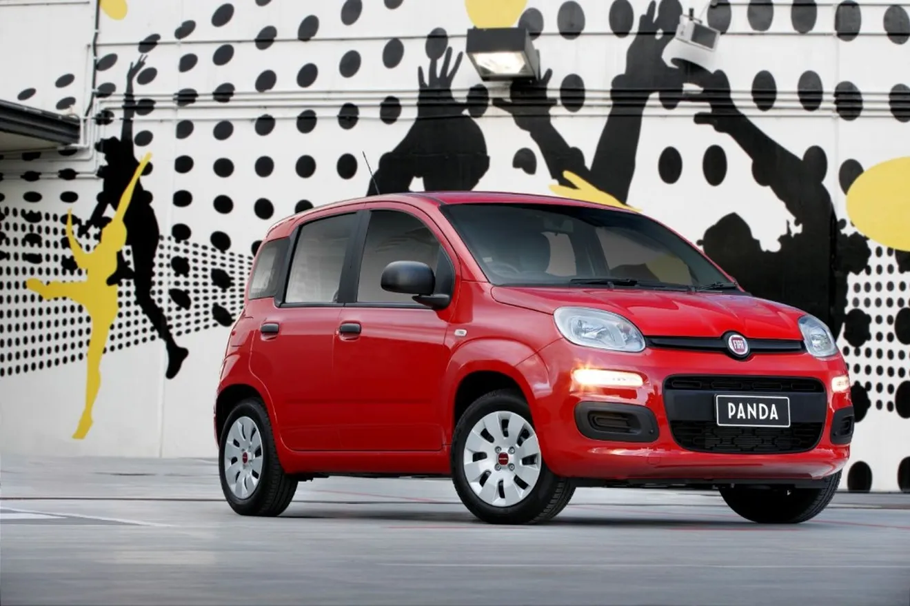 Italia - Marzo 2015: El Fiat Panda sube el ritmo