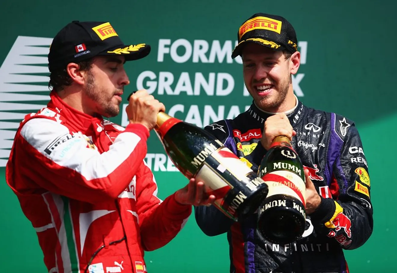 Vettel: "Alonso es el rival que más complicado me lo ha puesto"