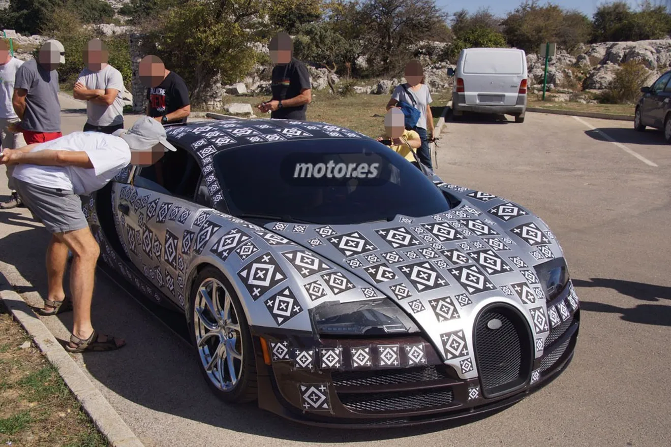 El Bugatti Chiron 2016 valdrá lo mismo que ¡¡100 Volkswagen Golf!!