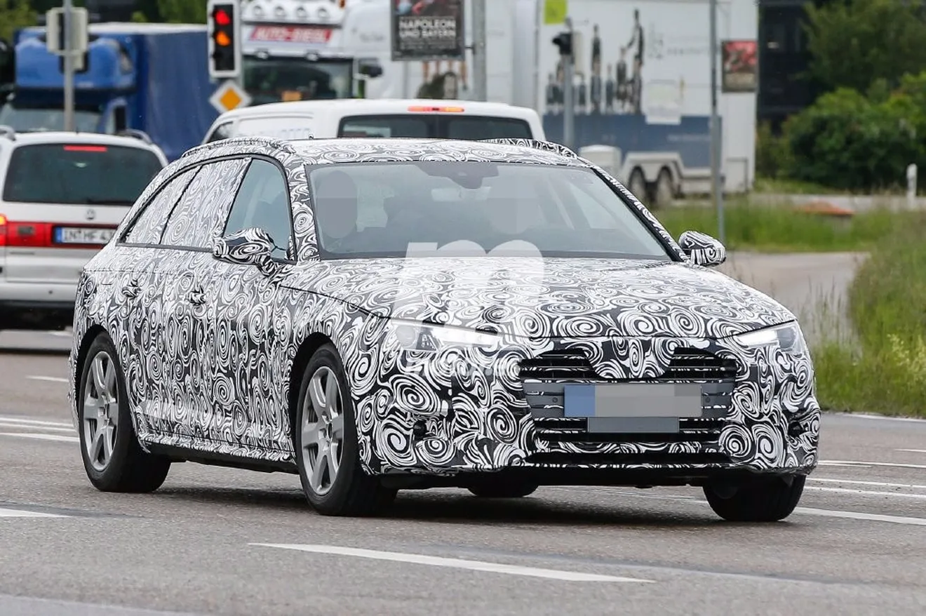 Audi A4 Avant 2016, la versión familiar se desprende de camuflaje