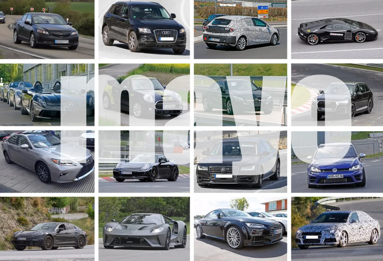 Volkswagen Golf R400, Astra GSi, Audi TT RS, Lexus ES : Fotos espía mayo 2015