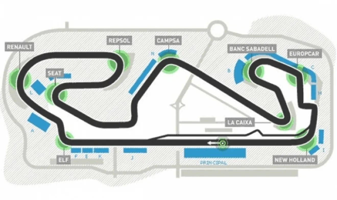 Horarios del GP de Catalunya 2015 y datos del circuito de Montmeló