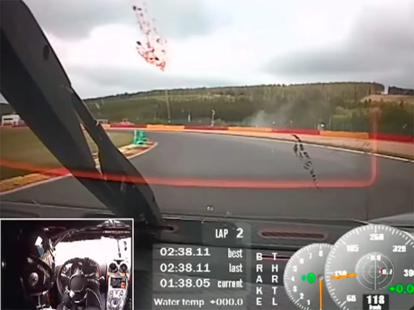 Vive una vuelta rápida a SPA desde un Koenigsegg One:1