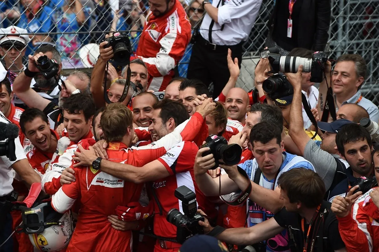 El presidente de Ferrari: "Tenemos la suerte de contar con Vettel"