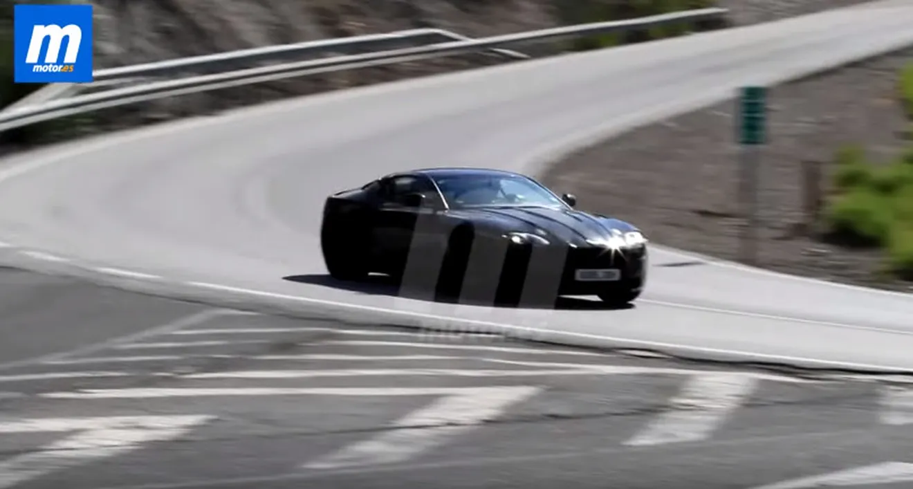 Aston Martin DB11, "cazado" en vídeo en España