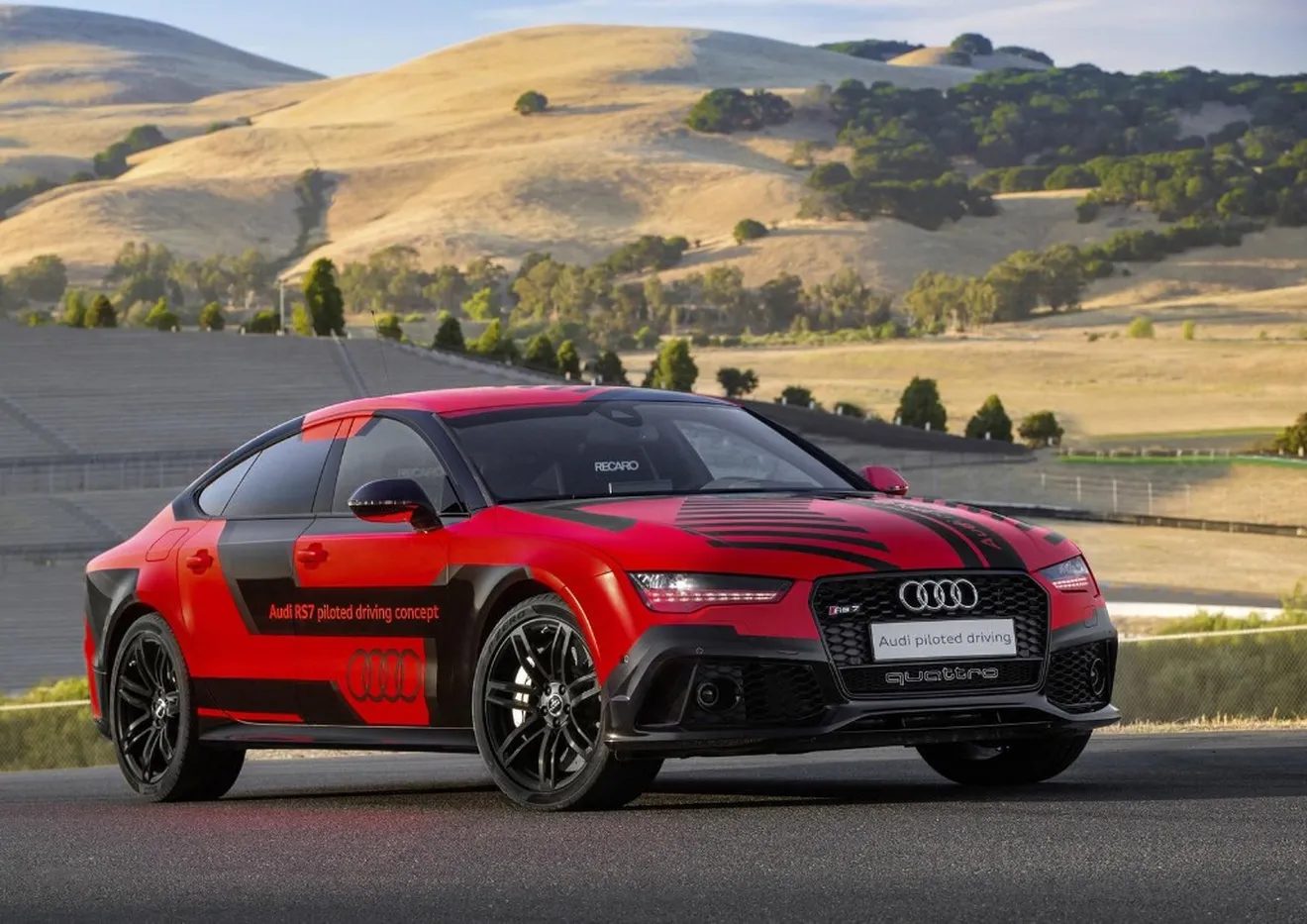 El Audi RS7 sin conductor se pone a dieta en verano y adelgaza más de 400 kilos de peso