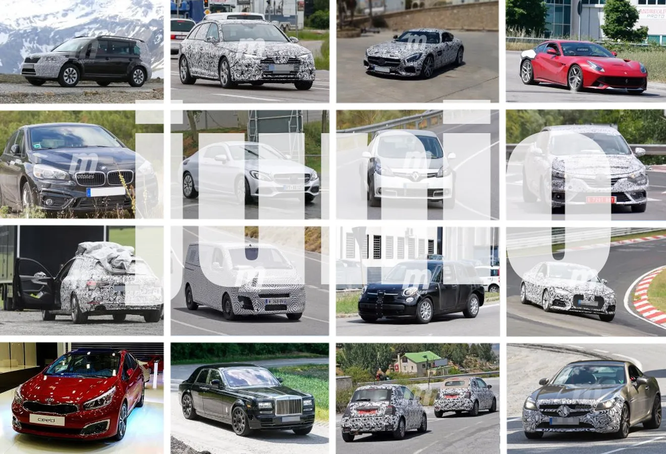 Audi S4 2016, Renault Megane 2016, AMG GT Black Series: Fotos espía Junio 2015