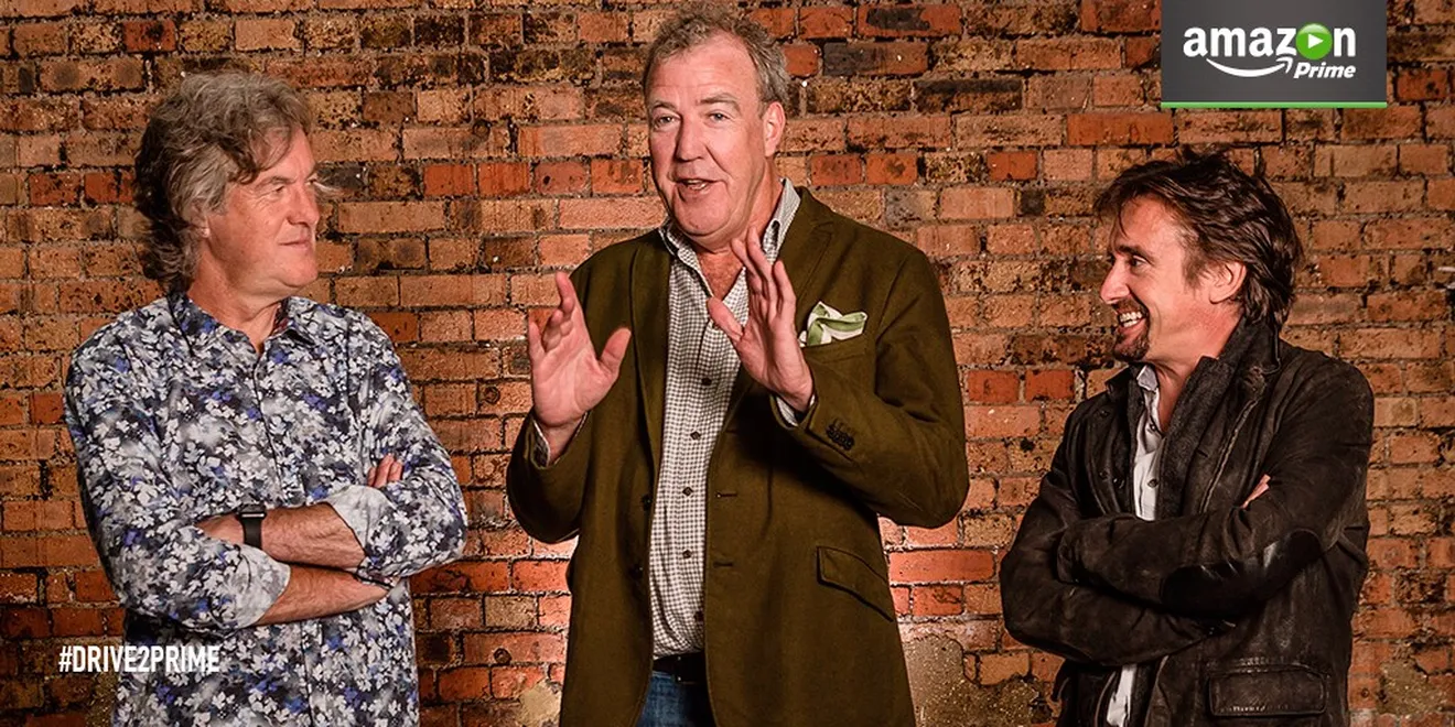 Jeremy Clarkson, James May y Richard Hammond emitirán por Amazon Prime