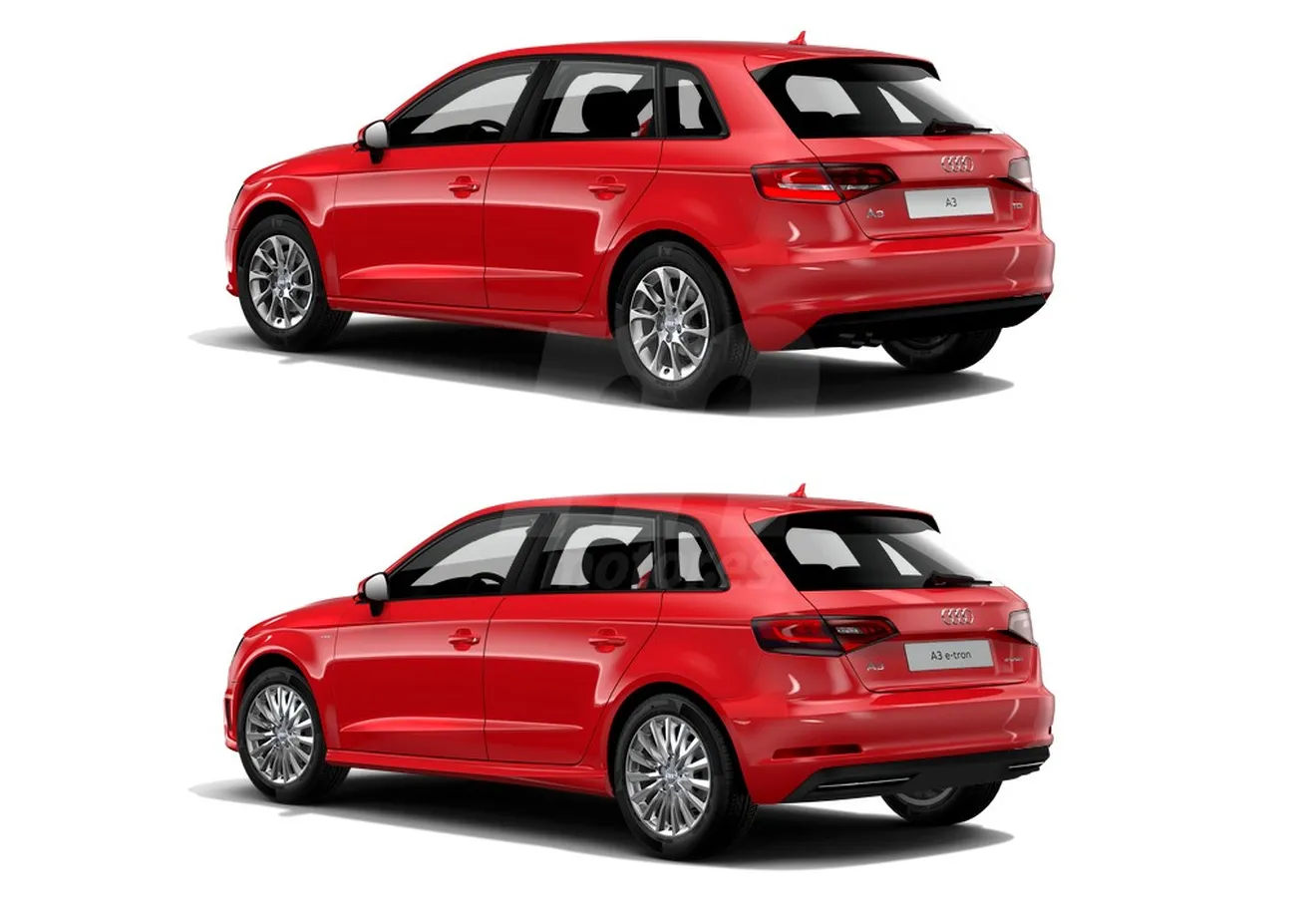 Cómo diferenciar un Audi A3 e-tron