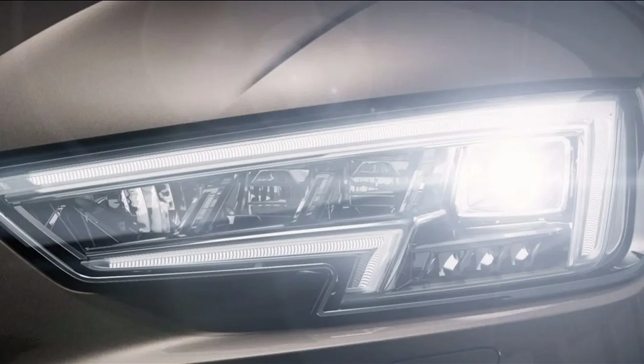Audi presenta los faros Matrix LED del A4 en vídeo
